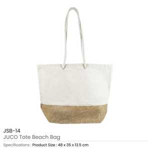 กระเป๋าชายหาดแบบสะพายไหล่คู่ JUCO  หมวดหมู่สินค้ากรอง - Product Image 3