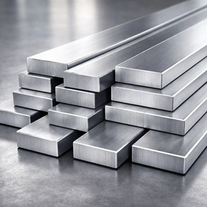 Barra plana brillante de acero dulce 75x10mm pulida plateada 6m grado construcción Punit India proveedor de barras de acero para ingeniería industrial - Product Image 3