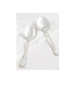 Juego de Servidores de Ensalada de Metal Pulido de Alto Brillo, Apto para Cadenas de Restaurantes de Alta Gama y Contratos de Catering Premium - Product Image 2