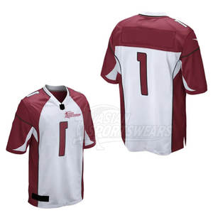 Tissu 100 % polyester, jersey américain, léger et respirant, idéal pour les mouvements rapides et les matchs intenses. - Product Image 4