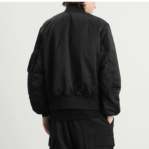 <b>Lightweight</b> Windbreaker Style Custom Coat - All-Day Comfort Custom <b>Men</b>’s Bomber – 100% Breathable Cotton Twill - Product Image 2