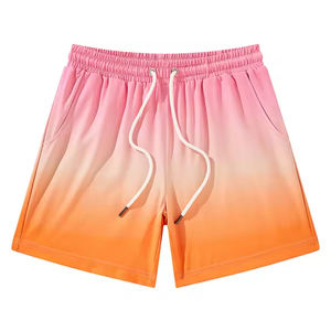 Shorts de sport pour hommes en coton personnalisés avec logo OEM, séchage rapide, pour l'été, shorts en coton unis pour hommes - Product Image 1