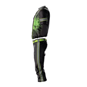 Vêtements de sport de qualité supérieure, uniforme de baseball en spandex/polyester, ensembles respirants, protection UPF 50, évacuation de l'humidité - Product Image 4