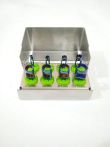 Juego de Instrumentos Quirúrgicos Manuales de 8 Piezas de Acero Inoxidable Premium para Implantes Dentales, Extracción de Injertos Óseos, con Certificación CE por GS - Product Image 4