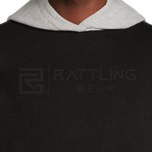 Meilleur prix Sweats à capuche en coton surdimensionnés tendance pour hommes Sweats à capuche surdimensionnés d'hiver teints unis à la mode en vente en ligne - Product Image 4