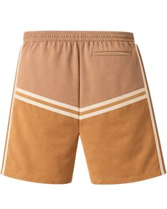 Pantalones Cortos Deportivos para Hombre en Color Camel y Tono Bronceado, con Cordón Ajustable, Bolsillos con Cremallera, Casuales, de Verano, para Playa, de Secado Rápido y Cómodos - Product Image 2