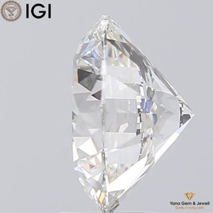 Grace & Fire 5,00 Carat CVD Lab Grown Diamond Corte redondo G Color VS1 Claridad 11,02 MM IGI Certificado Ideal para joyería a medida - Product Image 6