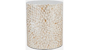 High Quality Handmade Resin/MDF Board <b>Stool</b> Inlay Side Table Eco-Friendly Foldable Durable Antique Coffee Table Living Room - Product Image 4