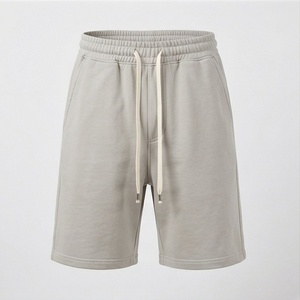 Shorts Homme Tendance Américaine Effet Délavé avec Strass et Impression Personnalisée – Vêtements Streetwear Premium Délavés à l'Acide de Haute Qualité - Product Image 1