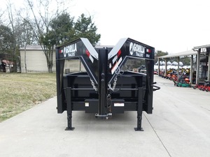 Remolque Volquete Telescópico Gooseneck 7x16 con Estructura I-Beam, Compatible con Tractores, Laterales de 2 pies, Ejes de 7K, para Transporte Agrícola - Product Image 4