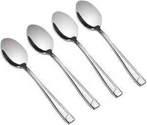 Juego de Cucharas de Comedor de Acero Inoxidable Duradero de Primera Calidad, Cubiertos Resistentes al Óxido para el Hogar, Restaurantes, Hoteles, Eventos, Comidas Diarias - Product Image 1