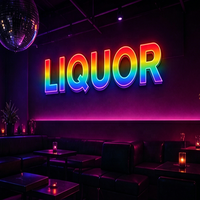 Letrero 3D Personalizado con Letras LED RGB a Prueba de Agua, Letrero de Canal LED a Todo Color para Negocios, Tiendas, Publicidad y Exhibición de Logotipos