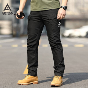 Pantalones Utilitarios para Hombre con Logotipo Personalizado, Pantalones Cargo Transpirables y Duraderos con Múltiples Bolsillos, Venta al Por Mayor - Product Image 2