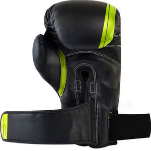 Gants de boxe en cuir durables, design léger, support de poignet sécurisé, parfaits pour l'entraînement avec sac de frappe, le sparring et les séances de fitness - Product Image 5