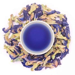 Thé en feuilles de fleur de pois papillon, infusion naturelle bleue à base de plantes, thé minceur santé, origine Vietnam, fleurs séchées biologiques - Product Image 5