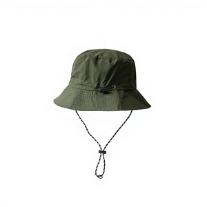 Chapeau Bob Pliable en Polyester à Logo Personnalisé, à Large Bord, pour Pêche, Randonnée et Activités de Plein Air, avec Sangle Mentonnière Réglable - Product Image 6