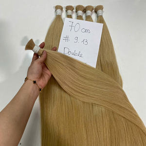 Fourniture en vrac de cheveux humains vietnamiens lisses naturels de qualité superbe 9.13 couleur Double dessiné 12 pouces - Product Image 3
