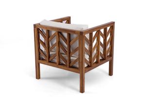 Conjunto de Muebles de Madera Sólida para Exteriores, Resistentes y Duraderos, para Jardín, Patio, Resort y Soluciones de Asientos para Exteriores en la Industria Hotelera - Product Image 3