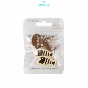 Resin Hole Accessories Wholesale ODM Block Accessories Cute and Unique Charm Design Decoupage Irregular Badge Emblem Resin Craft - Product Image 1