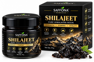 Saffona Shilajeet Pure <b>Himalayan</b> Resin Natural Mineral Resin 10g Premium Herbal Product - Product Image 2