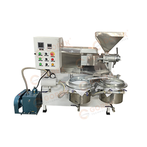 Prensa de aceite semiautomática de acero inoxidable para extracción de aceite de soja, fácil de operar, máquina de grado comercial - Product Image 6