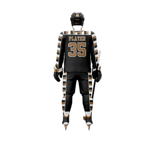 ชุดฮอกกี้น้ำแข็งปี 2026 ระบายอากาศได้ 100% ป้องกันรังสียูวี ผลิตจากโพลีเอสเตอร์ สีและโลโก้ปรับแต่งได้  แบบ unisex ดีไซน์ใหม่ รับผลิตแบบ OEM  รุ่น Force 2 Win - Product Image 2