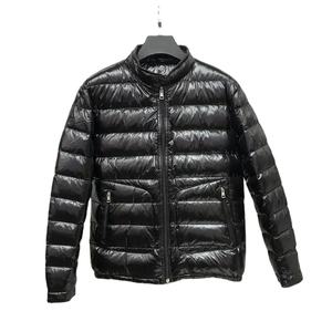Chaqueta acolchada de lona de alta calidad para hombre, transpirable, ecológica, cuello redondo, cremallera, 100%, relleno de fibra de poliéster, informal, Invierno - Product Image 1