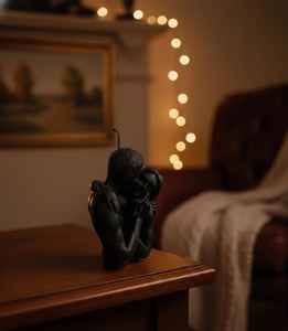 Bougie Torse de Couple S'embrassant, Bougie Couple Humain en Position de Câlin, Bougie Intime Longue Durée pour Couples, Fabriquée en Inde - Product Image 3