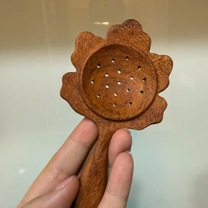 ช้อนไม้เวียดนาม/ช้อนไม้ด้ามกลม ส้อมไม้ สำหรับใช้ในครัวเรือน งานฝีมือ อุปกรณ์ครัวร้านอาหาร - Product Image 1