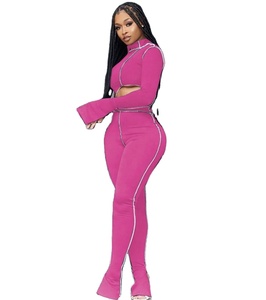 Conjunto de dos piezas de tendencia para mujer Elegante 2 conjuntos Lady Sexy Jogging Outfits 2026 - Product Image 6