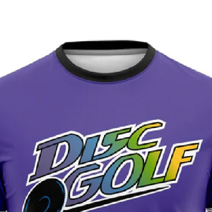 Camisetas de Disc Golf Personalizadas con Sublimación de Tinte Completo, Fabricante de Ropa Deportiva con Absorción de Humedad OEM ODM - Product Image 3