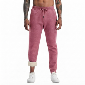 Drogen Exports Custom Men's <b>Linen</b>/Cotton Twill Anti-Pilling Lightweight Drawstring Sweatpants Spring Warm Joggers Casual Pants - Product Image 1