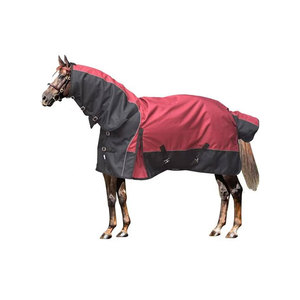 Manta Acolchada Azul para Caballo, Cubierta de Nailon para Protección contra la Intemperie, Ajuste Completo para el Cuerpo - Product Image 2