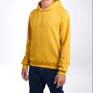 Custom Logo Pullover Hoodie Unisex Fleece Sweatshirt for Men and Women OEM Factory Direct - Product Image 1