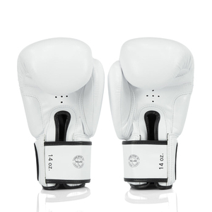 ถุงมือชกมวยไทย Fairtex ออกแบบเองได้ หนังแท้ 100% ถุงมือซ้อมสำหรับเด็ก ฝึกซ้อมคิกบ็อกซิ่ง ถุงมือชกมวยระดับมืออาชีพ - Product Image 3