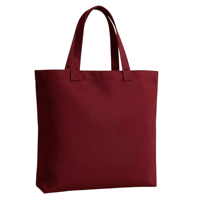 Sac fourre-tout en toile de coton réutilisable, écologique et durable |   Logo personnalisé, manche long, taille moyenne, vente en gros