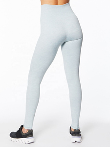 Women High Waist Full Length Yoga <b>Leggings</b> Solid Color Four Way Stretch <b>Seamless</b> Tights <b>Top</b> Trending Product Ladies Yoga <b>Set</b> - Product Image 3