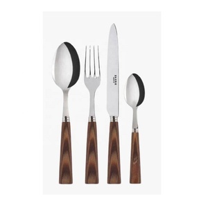 Ensemble de couverts très vendu, manche en corne, acier inoxydable, ensemble de couverts de table, poli miroir, ensemble de couverts en corne pour la cuisine à domicile - Product Image 2