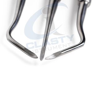 Élévateurs dentaires manuels en argent, instrument chirurgical de classe I, poignée ergonomique, certifié CE - Product Image 3
