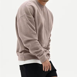 เสื้อสเวตเชิ้ตผู้ชายแบบครอป เสื้อฮู้ดลำลอง สตรีทแวร์ ผ้าเนื้อนุ่ม สวมใส่สบาย น้ำหนักเบา แฟชั่นอินเทรนด์ ดีไซน์สำหรับใส่ทุกวัน - Product Image 4