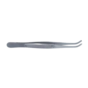 Pince à tissus premium en acier inoxydable dentée 1x2 dents, pince à dissection, instruments chirurgicaux médicaux, marquage CE ISO - Product Image 3