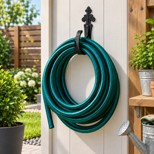 Tuyau d'arrosage de jardin en PVC flexible, plusieurs couleurs, renforcé pour une utilisation en extérieur sur pelouse - Product Image 1