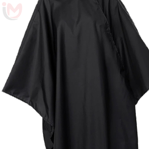 IMANS ENTERPRISES Cape de Coiffure en Polyester Imperméable Noire Personnalisable pour Barbier - Product Image 4