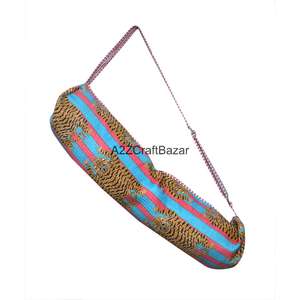 Bolsas de Yoga 100% Algodón Acolchadas, Bolsa de Gimnasio Multifuncional con Cierre, Equipaje de Viaje, Deporte al Aire Libre, Casual, Ecológica, Reutilizable - Product Image 4