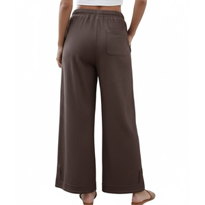 Custom Made Fashionable Ladies Casual Baggy <b>Trouser</b> Top Trending Product Comfortable And Breathable Women <b>Trousers</b> - Product Image 2