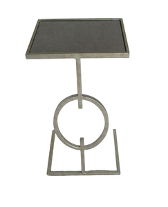 Table d'appoint moderne en bois, ronde, avec plateau en verre, style antique, pour chambre à coucher, salon - Product Image 5