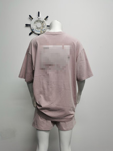 เสื้อยืดสีดำขนาดใหญ่พิเศษ พิมพ์ลายภาพด้านหน้า แขนสั้น คอกลม สไตล์ลำลองสำหรับผู้หญิง ผ้าเจอร์ซีย์ถักจากผ้าฝ้าย ทรงเดรส - Product Image 4