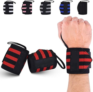 Bandes de poignet ajustables et respirantes personnalisables pour la musculation - Légères, pliables, robustes, unisexes, pour le soutien sportif - Product Image 3
