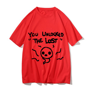 Unisex You Unlocked The Lost Graphic <b>T</b>-<b>Shirt</b> <b>Gamer</b> Gaming Short Sleeve Crewneck Loose Fit Cotton Casual Streetwear Tee - Product Image 5