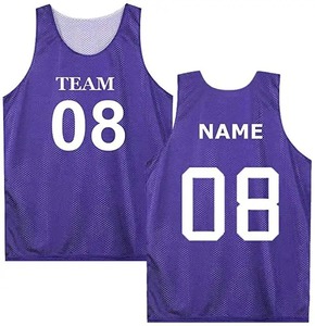 Front Logo <b>Basketball</b> Jersey Oem Manufacture Custom Club Wear Adult Reversible Printing Low MOQ Very Reasonable Price Unisex - Product Image 4